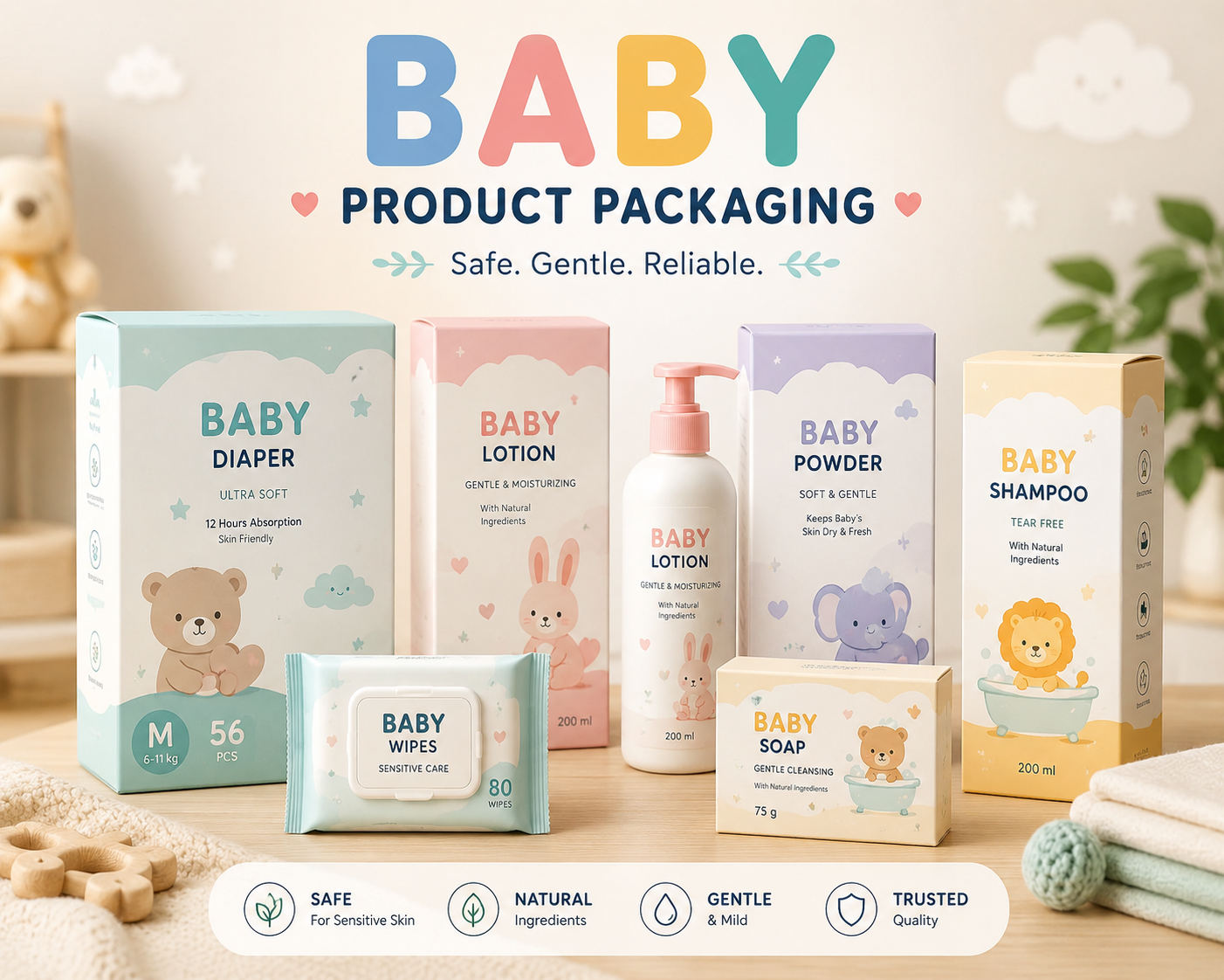 Baby Product Packaging Ideas for Modern Brands