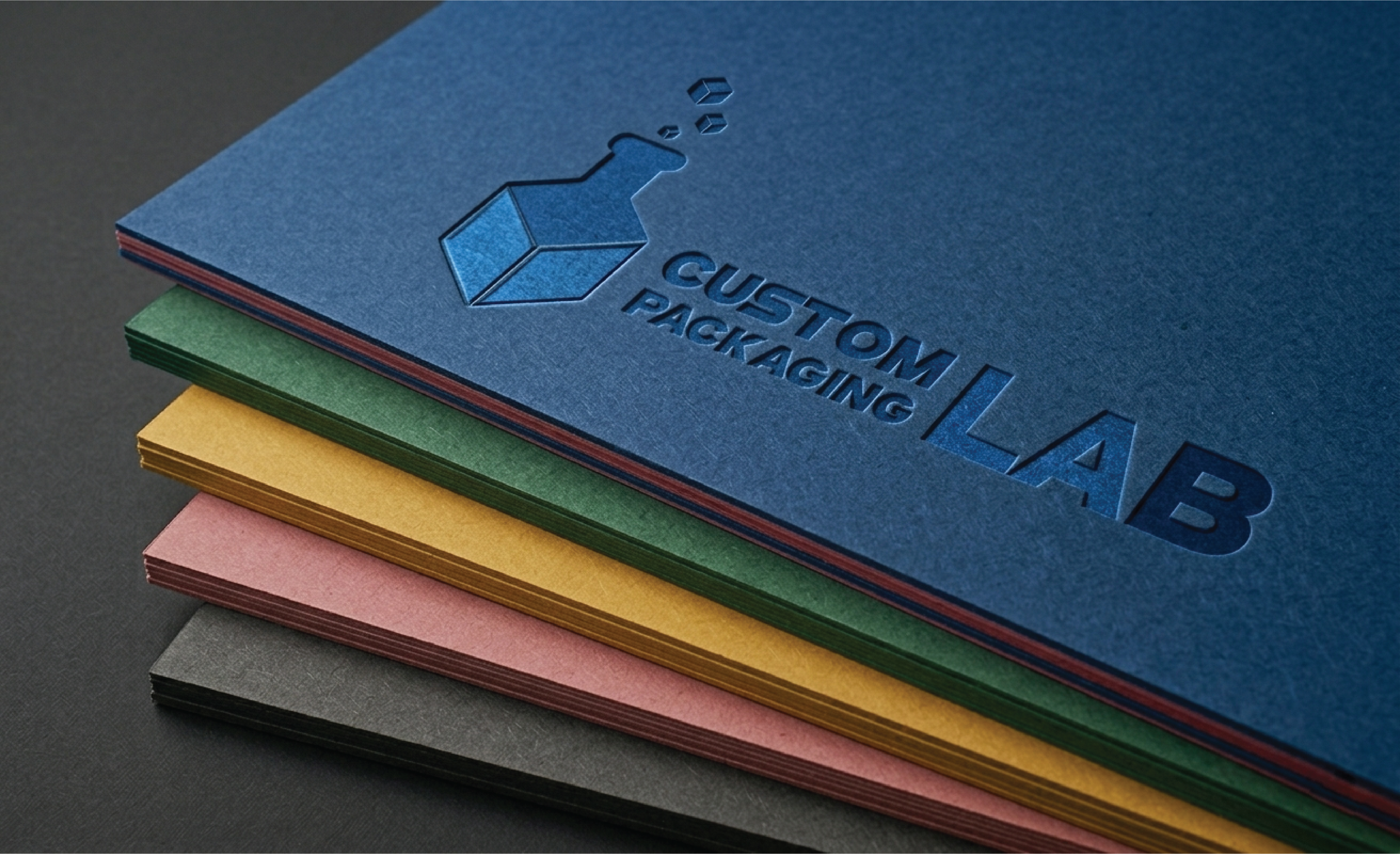 Colored Cardstock Boxes